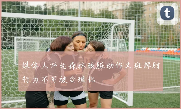 媒体人评论森林狼脏动作文班挥肘行为不可被合理化